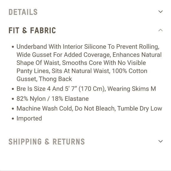 COPY - Skims Seamless Sculpt Mid Waist Thong NWT/NWOT ALL new - Picture 9 of 16